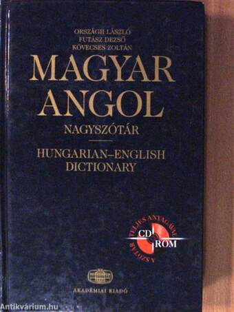 Magyar-Angol és Angol-Magyar nagyszótár I-II.