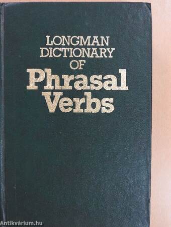 Longman Dictionary of Phrasal Verbs