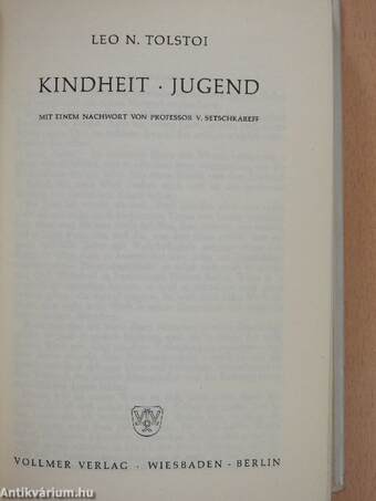 Kindheit/Jugend