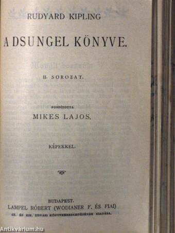 Ujjászületés/Doktor Holmes kalandjai/Barnum milliói/A dsungel könyve I-II./Indiai történetek I-II.