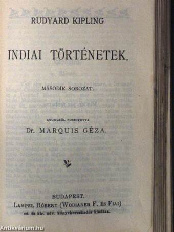 Ujjászületés/Doktor Holmes kalandjai/Barnum milliói/A dsungel könyve I-II./Indiai történetek I-II.