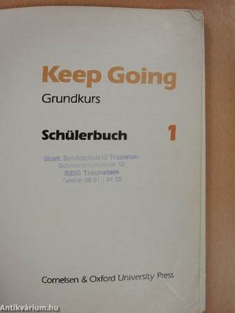 Keep Going 1. - Grundkurs - Schülerbuch