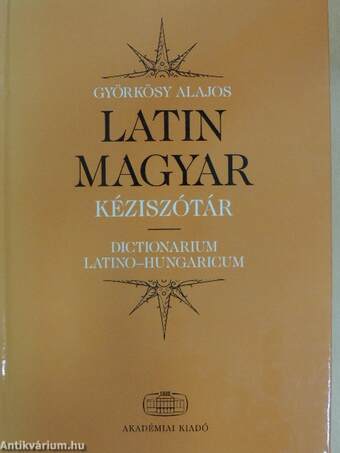 Latin-magyar kéziszótár