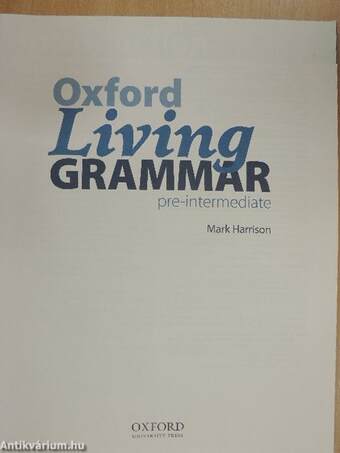 Oxford Living Grammar - Pre-intermediate - CD-vel