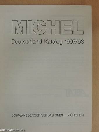 Michel Briefmarken-Katalog - Deutschland 1997/98