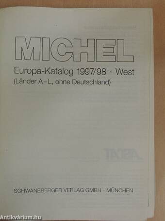 Michel Europa-Katalog West 1997/98