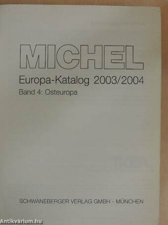 Michel Europa-Katalog 2003/2004