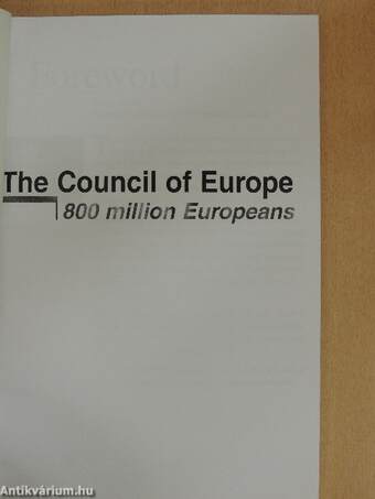 The Council of Europe