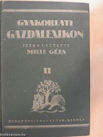 Gyakorlati gazdalexikon II. (töredék)