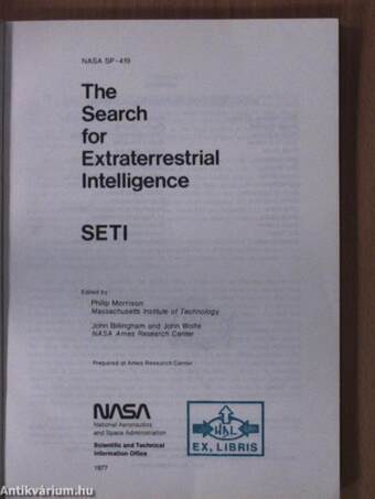 The Search for Extraterrestrial Intelligence - SETI