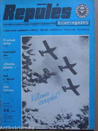 Repülés-ejtőernyőzés 1985. november-december
