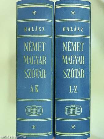 Német-magyar szótár I-II.