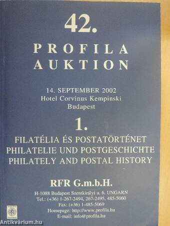 Profila Auktion 42./1.