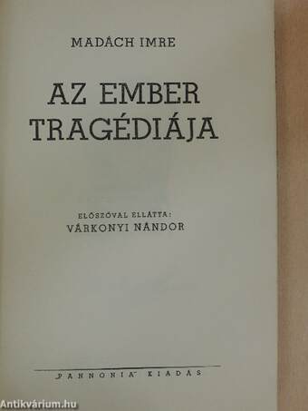 Az ember tragédiája