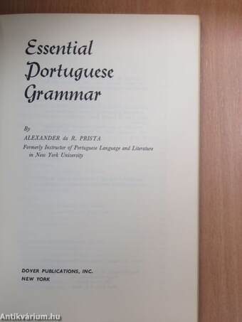 Essential Portuguese Grammar