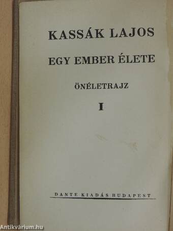 Egy ember élete - Első rész I-III.