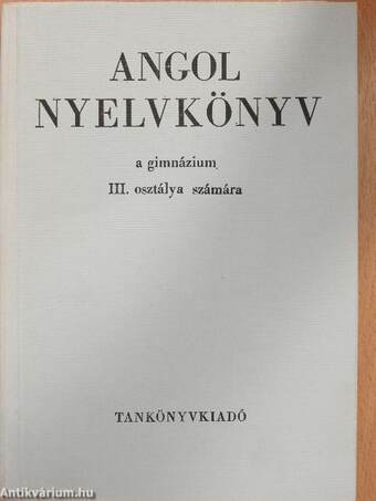 Angol nyelvkönyv III.