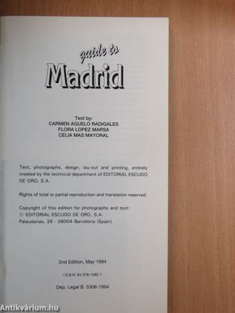 Guide to Madrid