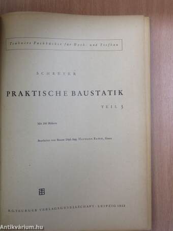 Praktische Baustatik III.