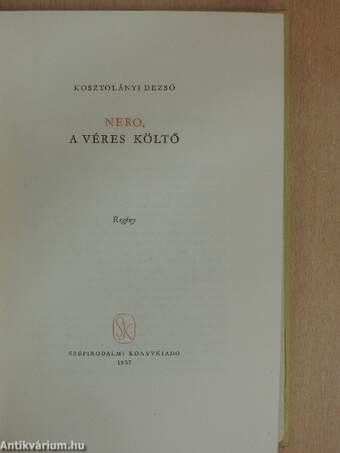 Nero, a véres költő