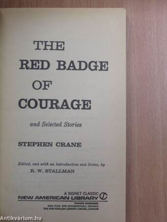 The Red Badge of Courage and Selected Stories