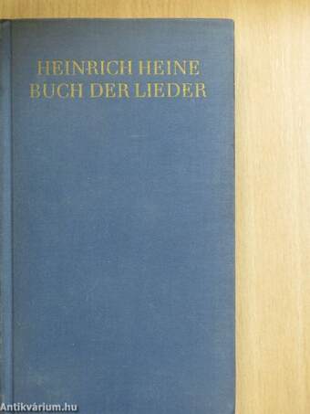 Buch der Lieder