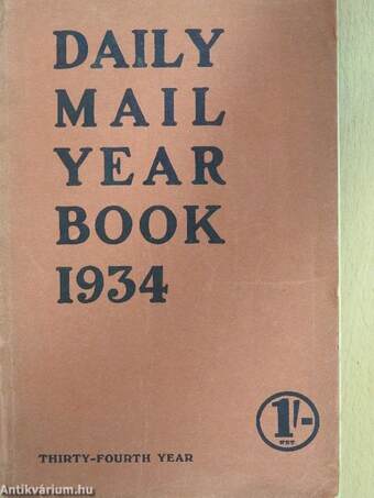 The Daily Mail year book for 1934