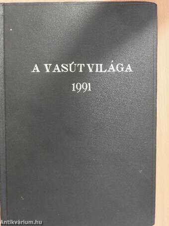 A vasút világa 1991. (nem teljes évfolyam)