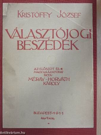 Választójogi beszédek