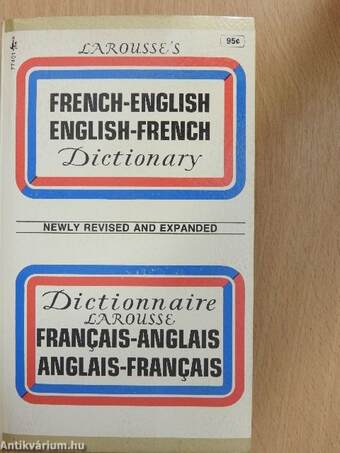 Larousse's French-English, English-French Dictionary