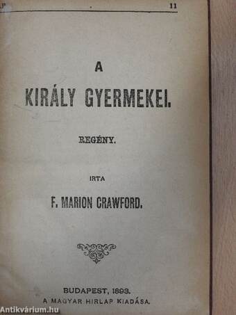 A király gyermekei