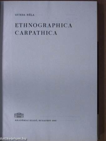 Ethnographica Carpathica
