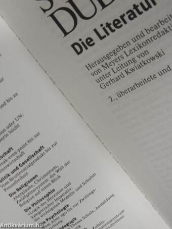 Schülerduden die Literatur