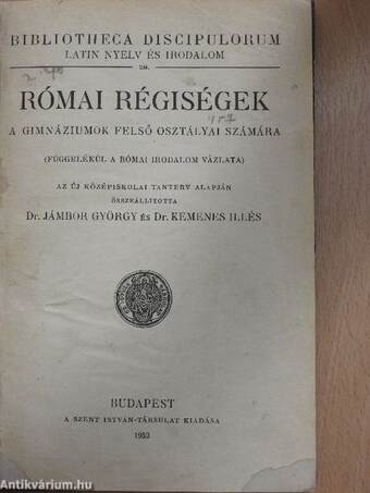 Római régiségek