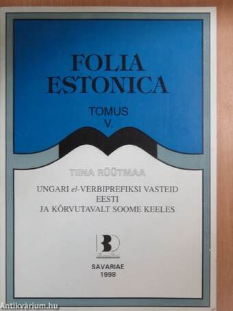Folia Estonica V.