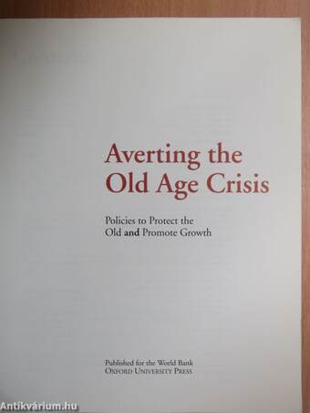 Averting the Old Age Crisis