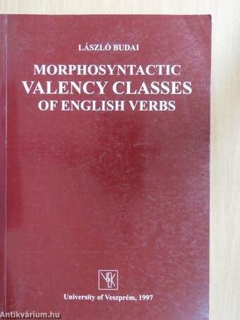 Morphosyntactic Valency Classes of English Verbs