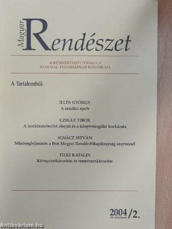 Magyar Rendészet 2004/2.