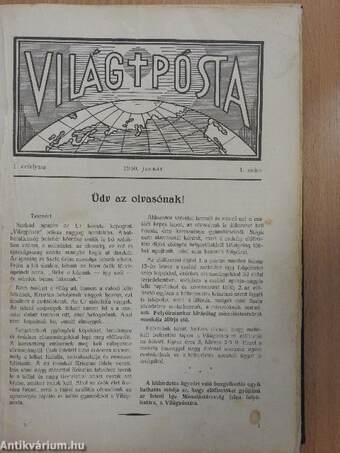 Világpósta 1930. (nem teljes évfolyam)