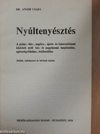 Nyúltenyésztés