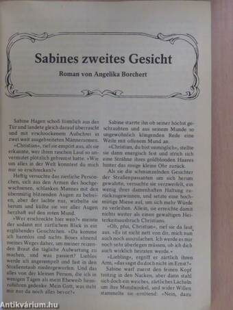 Sabines zweites Gesicht/Operation ohne Erlaubnis/Eine Heirat aus Berechnung?