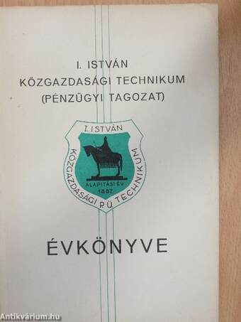 I. István közgazdasági technikum évkönyve 1964-65