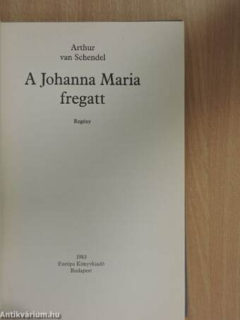 A Johanna Maria fregatt
