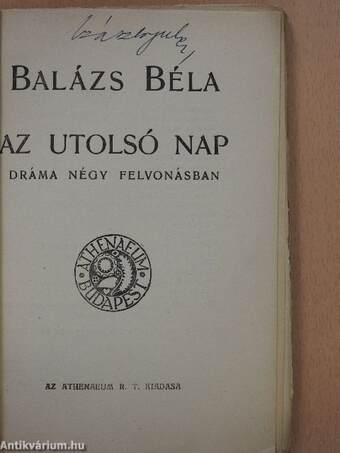 Az utolsó nap