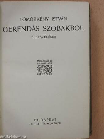 Gerendás szobákból