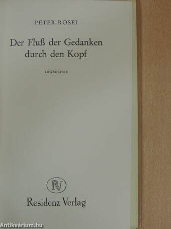 Der Fluß der Gedanken durch den Kopf