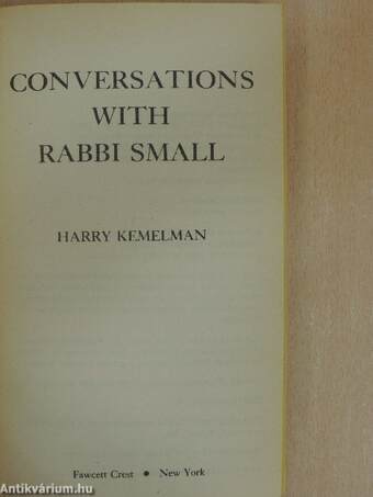 Conversations with Rabbi Small