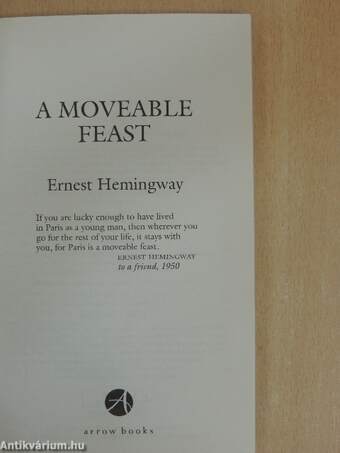 A Moveable Feast