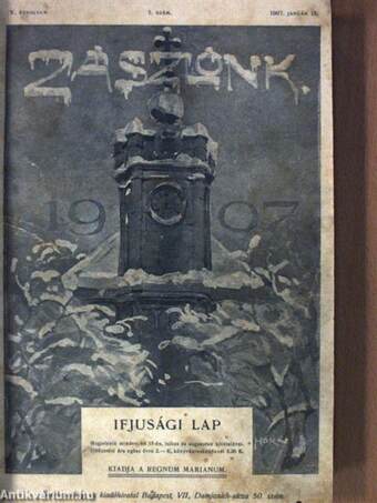 Zászlónk 1907. (nem teljes évfolyam)/Zászlónk 1907. szeptember-1908. június/Zászlónk 1908. (nem teljes évfolyam)