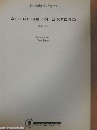 Aufruhr in Oxford